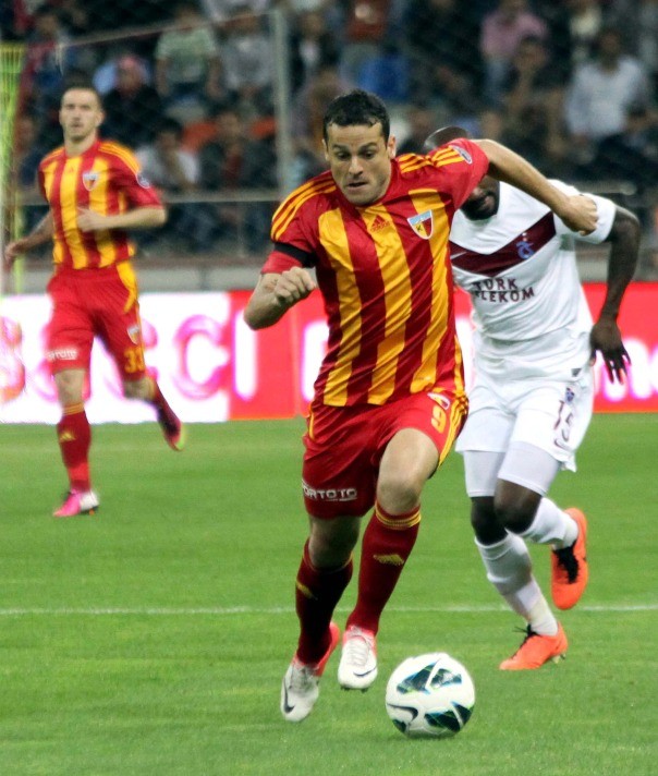 Kayserispor- Trabzonspor maçının fotoğrafları...