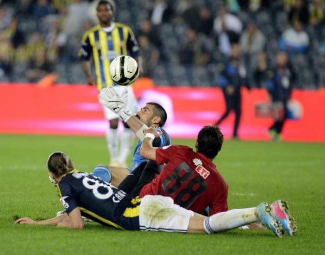 Fenerbahçe-Eskişehirspor maçının fotoğrafları