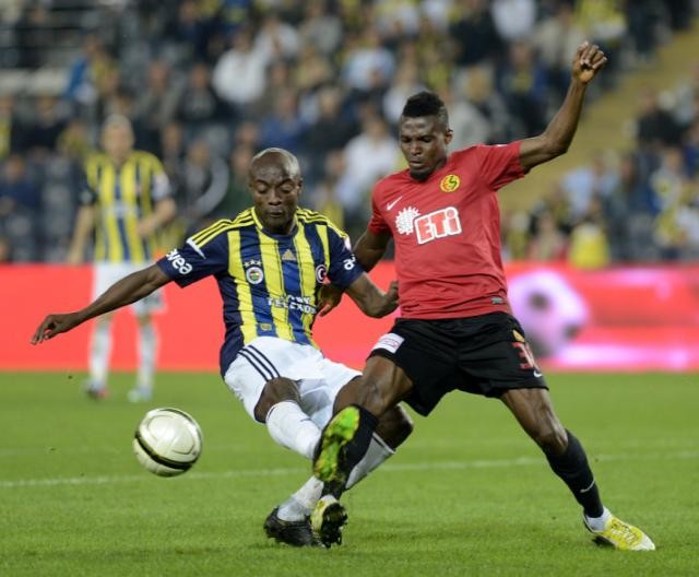 Fenerbahçe-Eskişehirspor maçının fotoğrafları