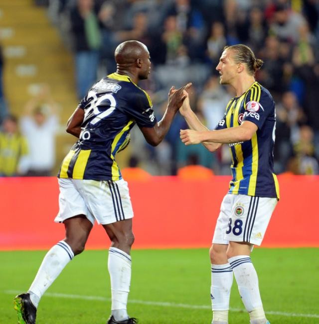 Fenerbahçe-Eskişehirspor maçının fotoğrafları