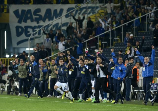 Fenerbahçe-Eskişehirspor maçının fotoğrafları