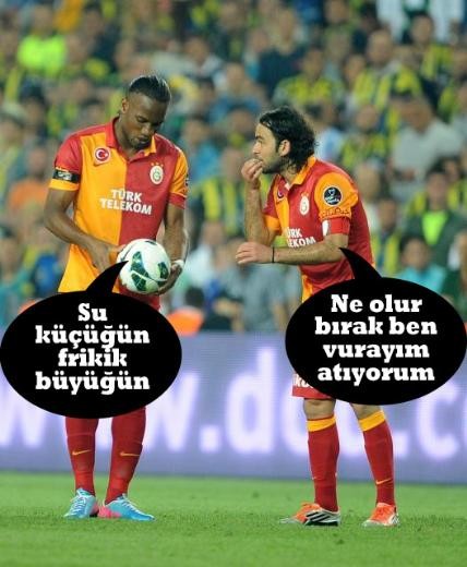 Fenerbahçe - Galatasaray mücadelesinin fotoromanı