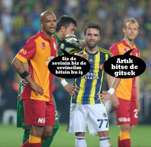 Fenerbahçe - Galatasaray mücadelesinin fotoromanı