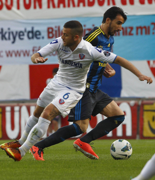 Karabükspor - Fenerbahçe maçından fotoğraflar