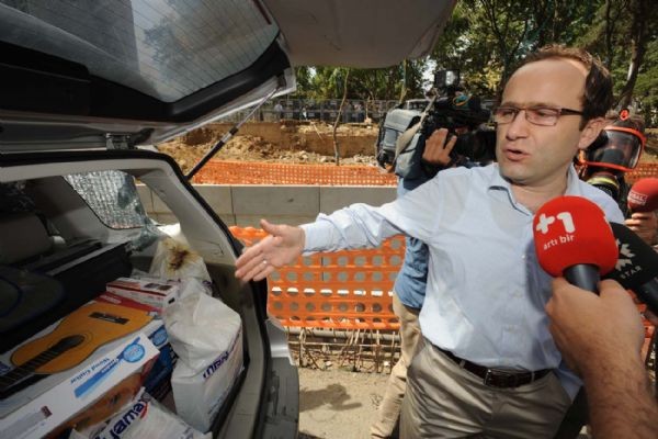 Gezi Parkına polis müdahalesi!