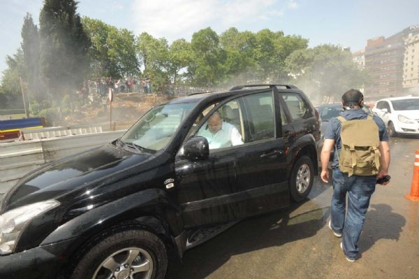 Gezi Parkına polis müdahalesi!