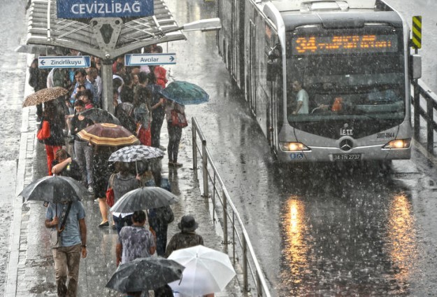 Marmara'da kuvvetli yağış