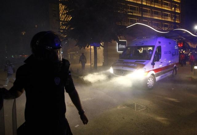 Taksim Meydanı ve Gezi Parkı'na müdahale