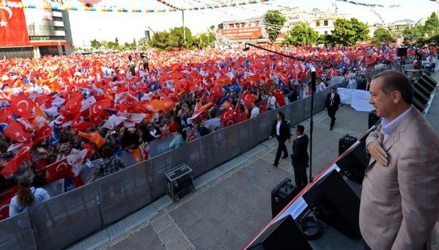 Samsun'da "Milli İradeye Saygı" mitingi