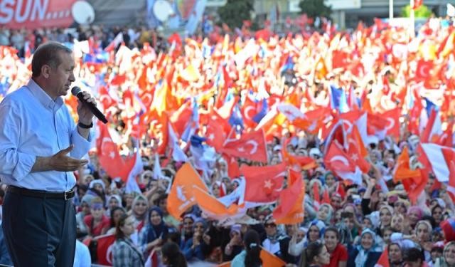 Samsun'da "Milli İradeye Saygı" mitingi