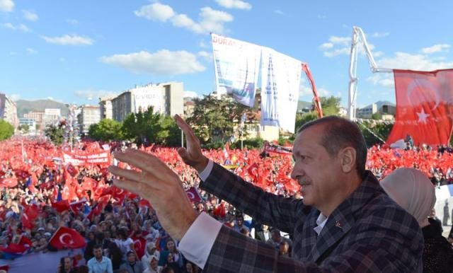 Erzurum'da 'Milli İradeye saygı mitingi'