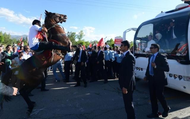 Erzurum'da 'Milli İradeye saygı mitingi'