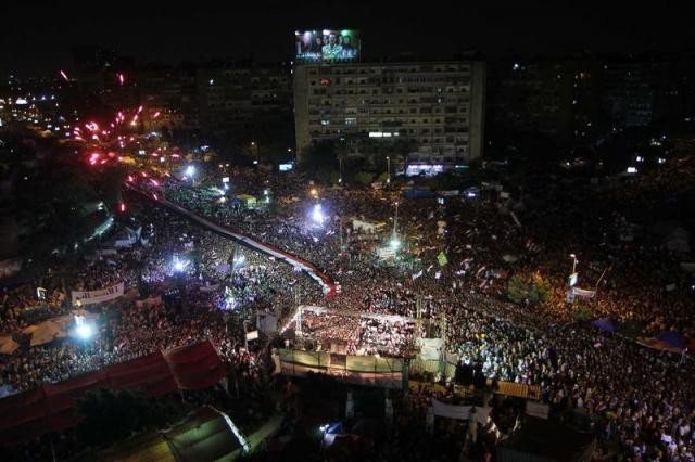 Kahire'de Mursi yanlısı gösteri