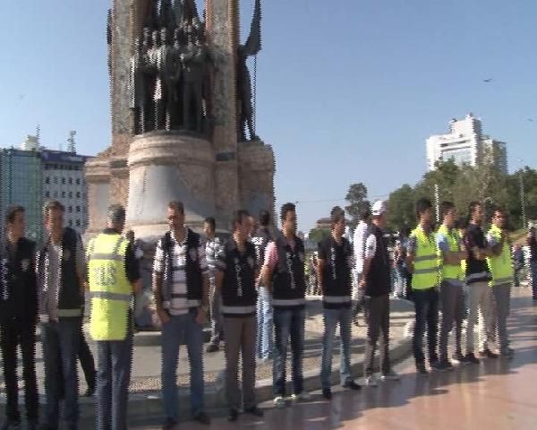 Taksim'de eylemcilere müdahale