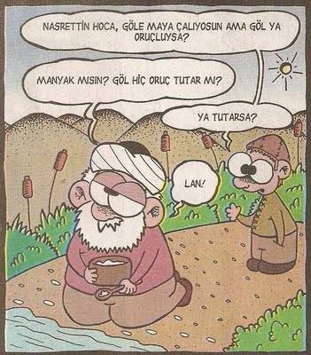 Güldüren Ramazan karikatürleri