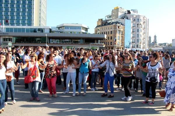 Taksim yine karıştı!