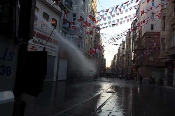 Taksim yine karıştı!