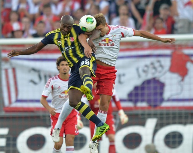 Salzburg-Fenerbahçe maçından kareler