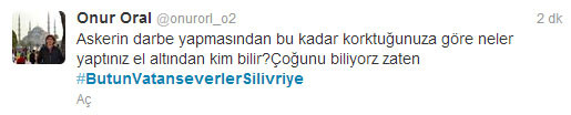 Ergenekon kararlarına ilk yorum twitter'dan