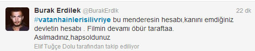 Ergenekon kararlarına ilk yorum twitter'dan