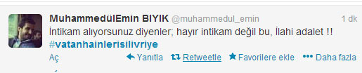 Ergenekon kararlarına ilk yorum twitter'dan