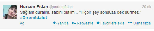 Ergenekon kararlarına ilk yorum twitter'dan