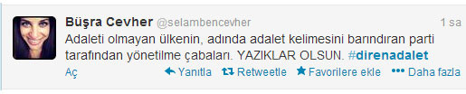 Ergenekon kararlarına ilk yorum twitter'dan