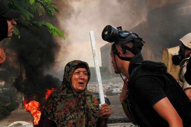 Mısır katliamından günün fotoğrafı!