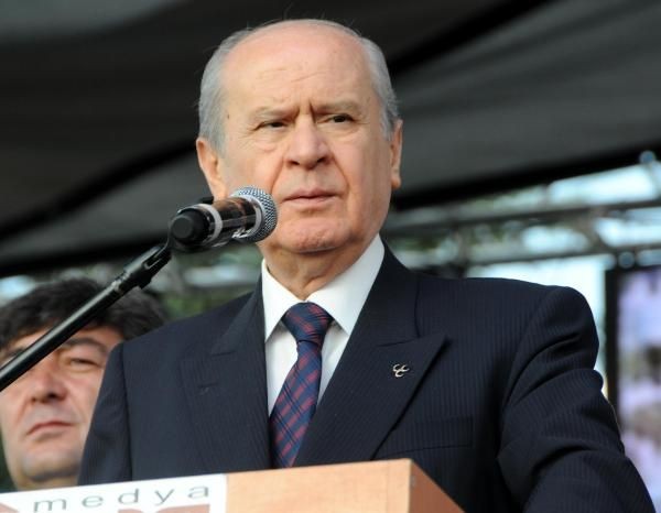 MHP lideri Bahçeli, Türklük Anıtı'nda