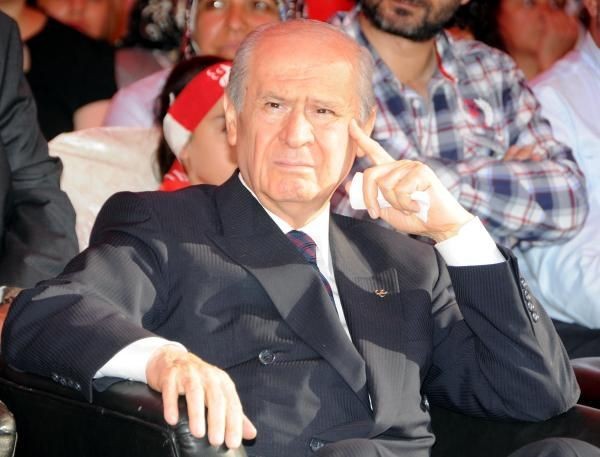 MHP lideri Bahçeli, Türklük Anıtı'nda