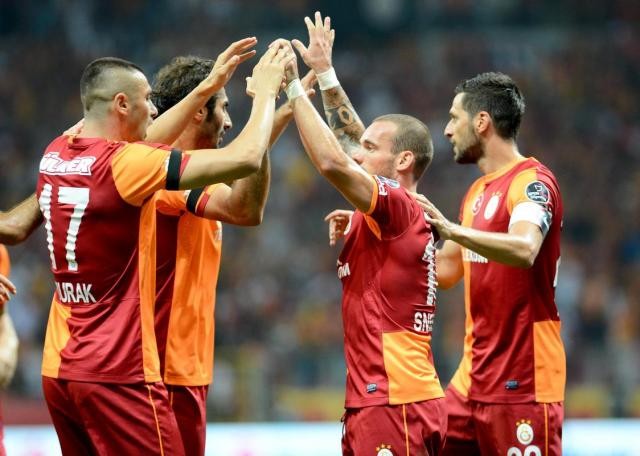 Galatasaray - Gaziantepspor maçından kareler