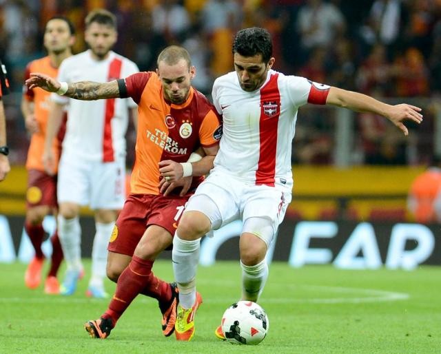 Galatasaray - Gaziantepspor maçından kareler