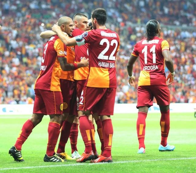 Galatasaray - Gaziantepspor maçından kareler