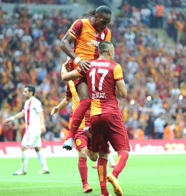 Galatasaray - Gaziantepspor maçından kareler