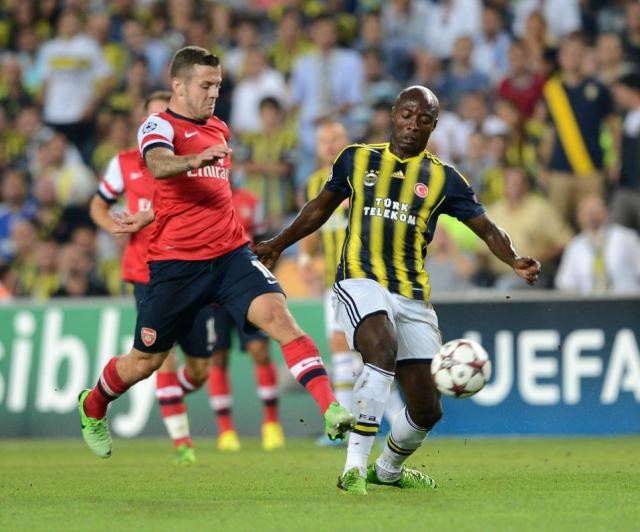 Fenerbahçe - Arsenal maçından kareler