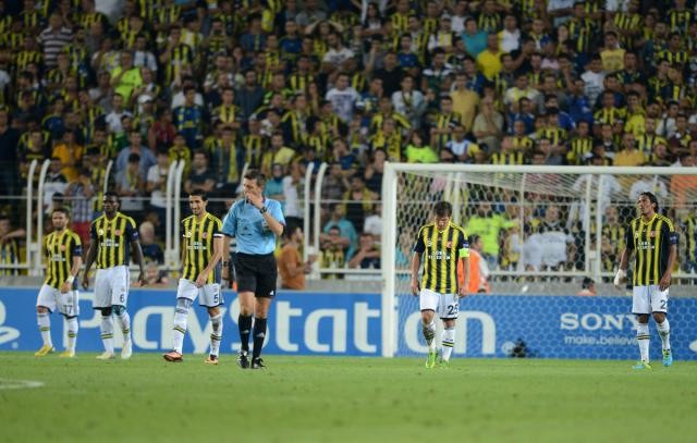 Fenerbahçe - Arsenal maçından kareler