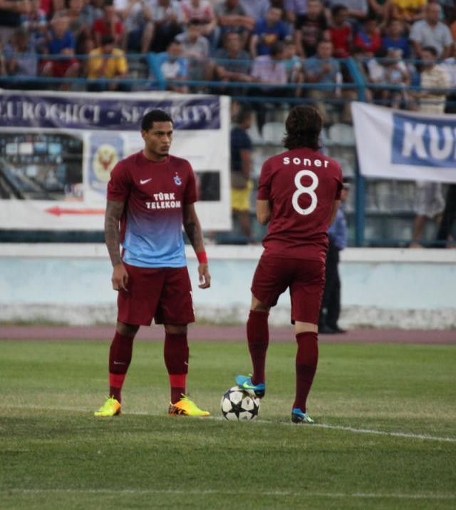 Kukesi - Trabzonspor maçından kareler