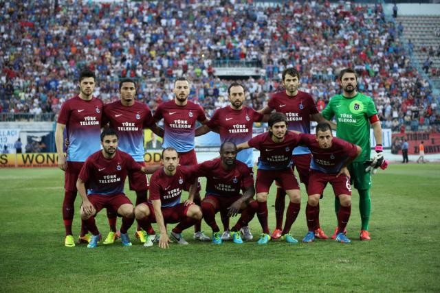 Kukesi - Trabzonspor maçından kareler