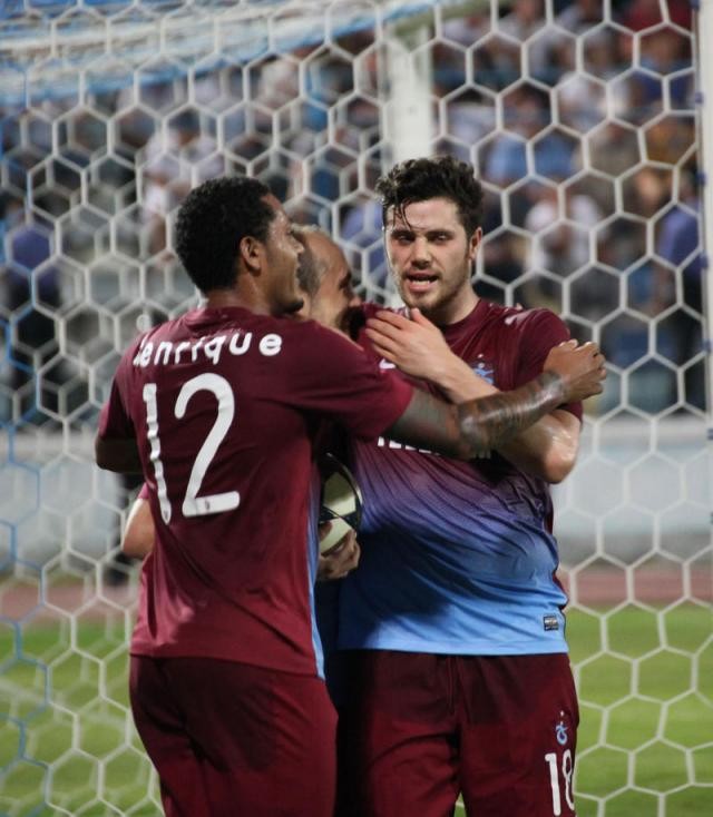 Kukesi - Trabzonspor maçından kareler