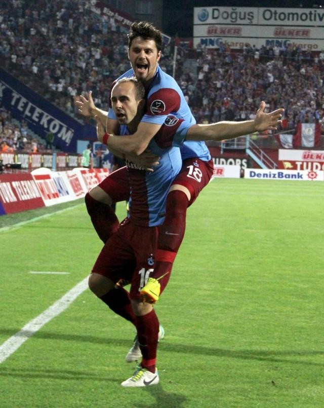 Trabzonspor - Çaykur Rizespor maçından kareler