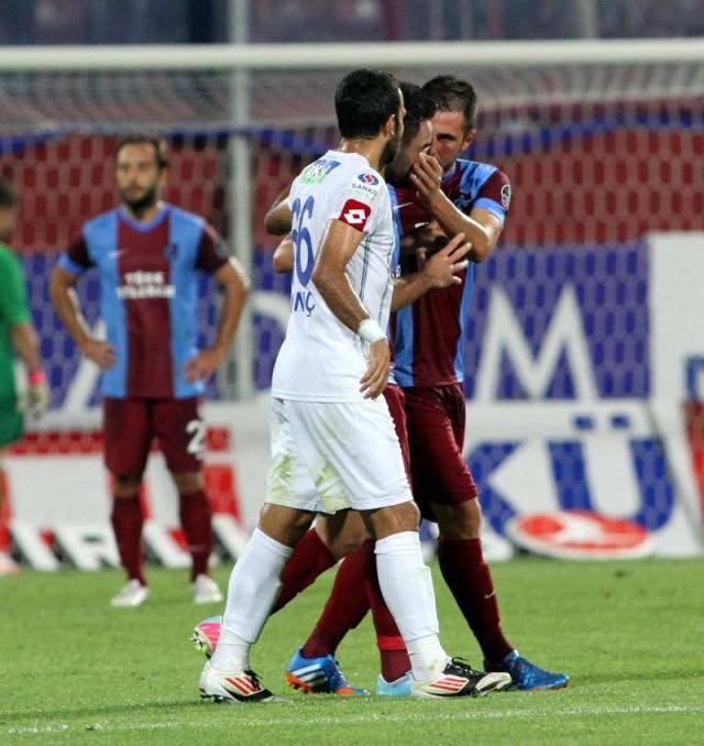 Trabzonspor - Çaykur Rizespor maçından kareler