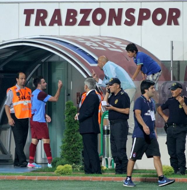 Trabzonspor - Çaykur Rizespor maçından kareler