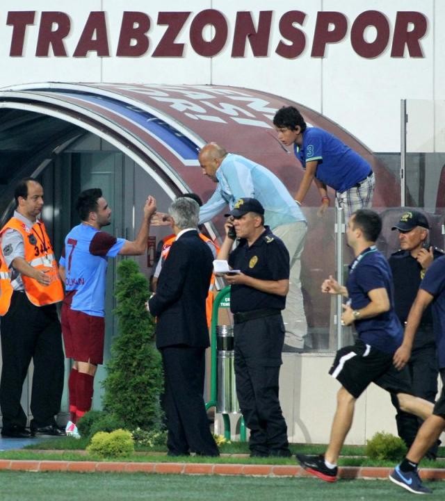 Trabzonspor - Çaykur Rizespor maçından kareler