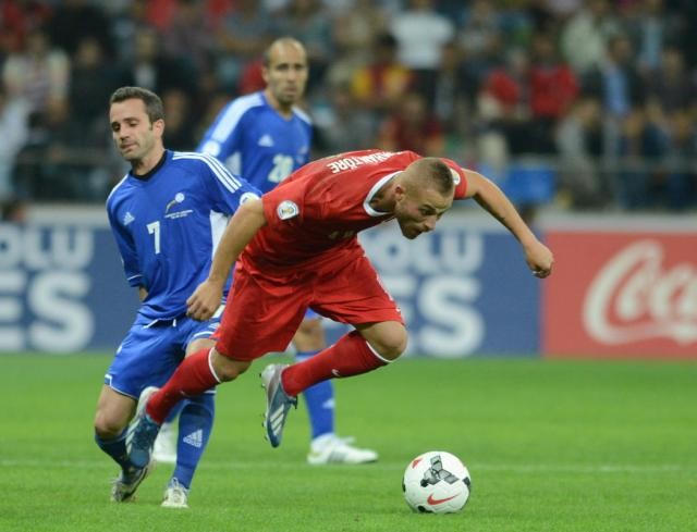 Türkiye-Andorra maçından kareler