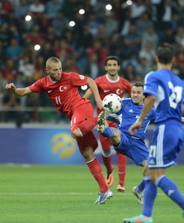 Türkiye-Andorra maçından kareler