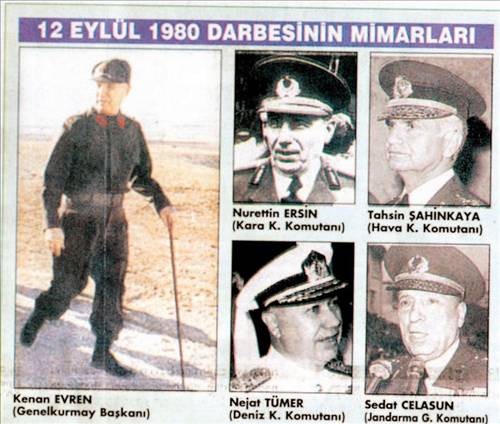 12 Eylül darbesi objektiflere yansıdı!