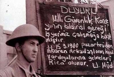 12 Eylül darbesi objektiflere yansıdı!