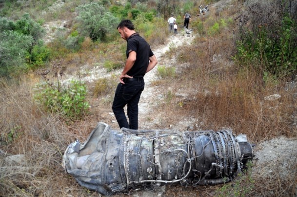 İşte düşürülen o helikopter