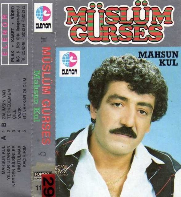 90'lara damga vuran kaset kapakları