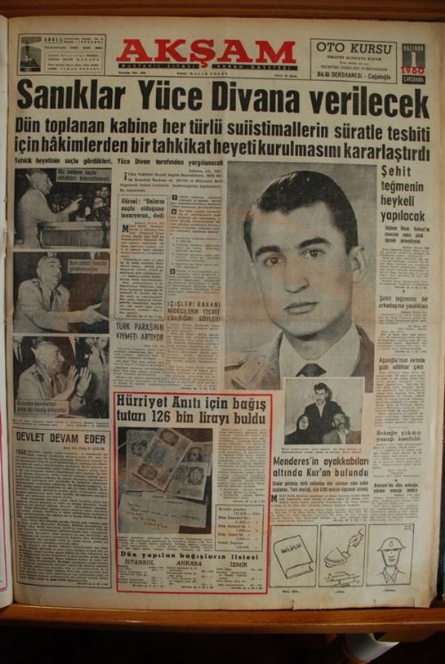 27 Mayıs Darbesi'nin gazete manşetleri